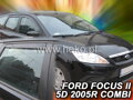 Deflektory FORD FOCUS MK2 combi od 2004 do 2011 + zadné deflektory