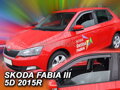 Deflektory ŠKODA FABIA III od 2014 do 2021