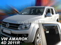 Deflektory VW AMAROK od 2011 + zadné deflektory