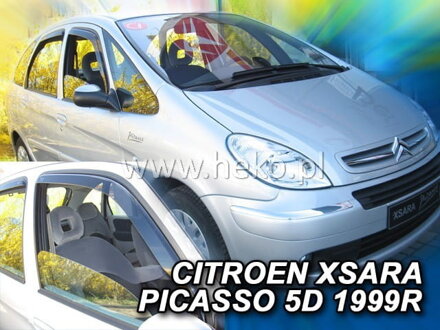 Deflektory CITROEN XSARA PICASSO od 1999 do 2012