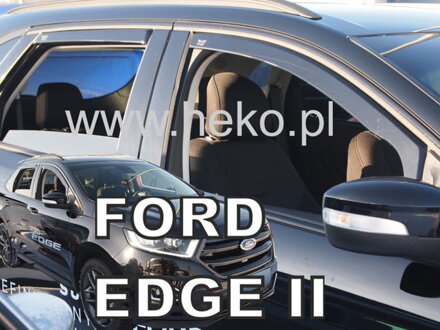 Deflektory FORD Edge II od 2014 do 2023 + zadné deflektory