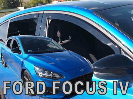 Deflektory FORD FOCUS MK4 od 2018 + zadné deflektory