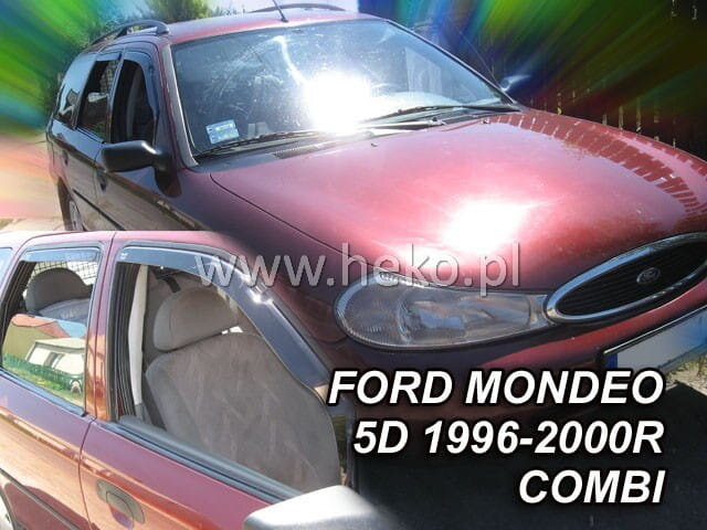 Deflektory FORD MONDEO combi od 1996 do 2000 + zadné deflektory