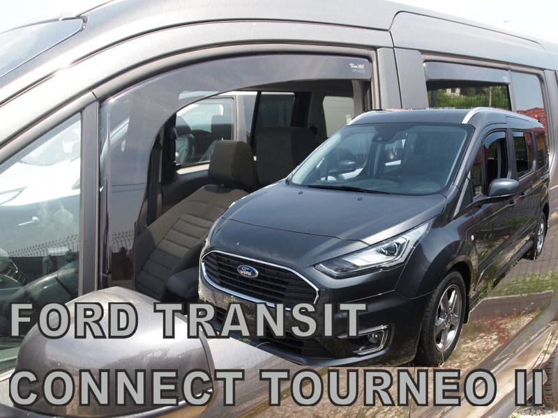 Deflektory FORD TRANSIT CONNECT 5dv od 2013 + zadné deflektory