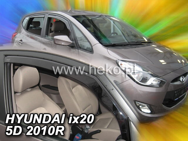 Deflektory HYUNDAI ix20 od 2010 do 2019