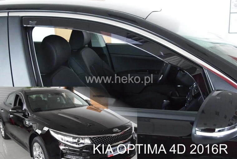 Deflektory KIA OPTIMA IV sedan od 2015 do 2020