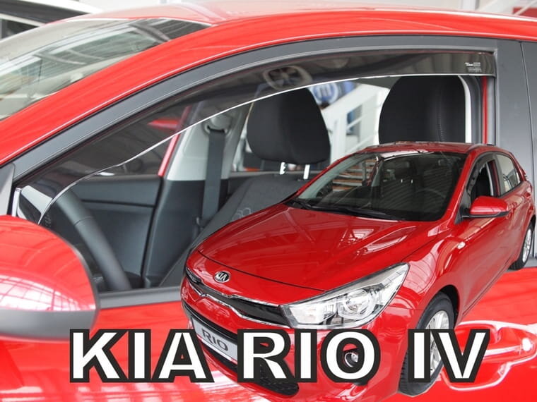 Deflektory KIA RIO IV Hatchback od 2016 do 2023