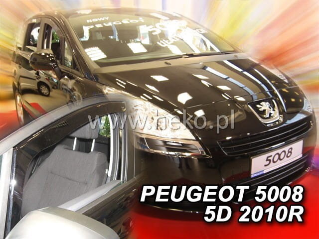 Deflektory PEUGEOT 5008 od 2010