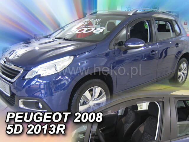 Deflektory PEUGEOT 2008 od 2013 do 2019