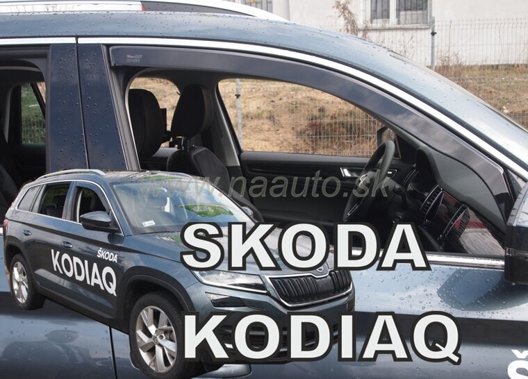 Deflektory ŠKODA KODIAQ od 2016