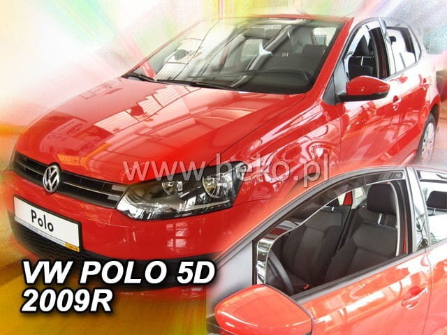 Deflektory VW POLO V 5dv od 2009